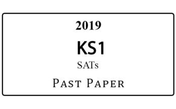 2019 KS1 SATs Papers