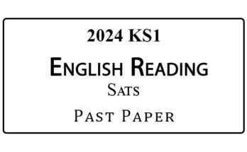 2024 KS1 English Reading SATs Papers