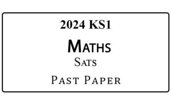2024 Maths KS1 SATs Papers